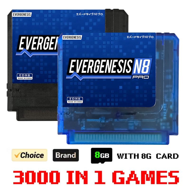 Retro Gaming Fun - Cartuchos de juego ED N8 Pro
