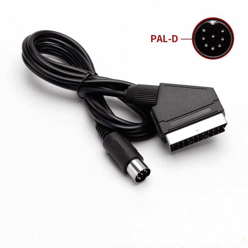 Retro Gaming Cables - Cable V-PIN Euro RGB Scart para