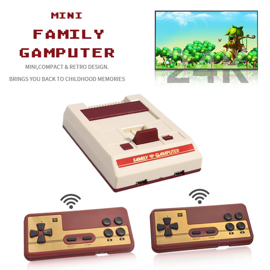 Retro Gaming Emulator - Mini consola de juegos portátil FC