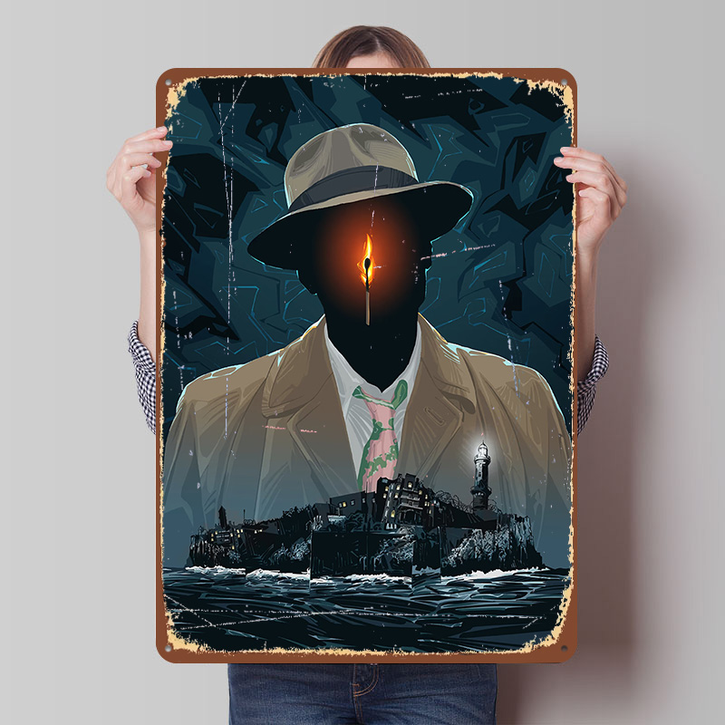 Retro Gaming Island - Póster Impreso de la Isla, Arte