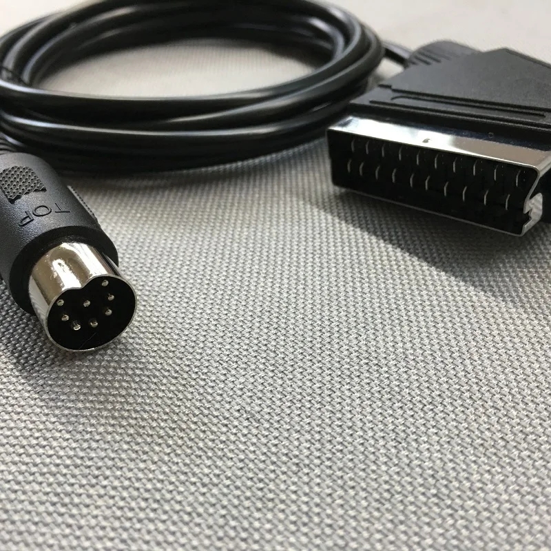 Retro Gaming Cables - Cable AV PAL V-Pin EU Scart