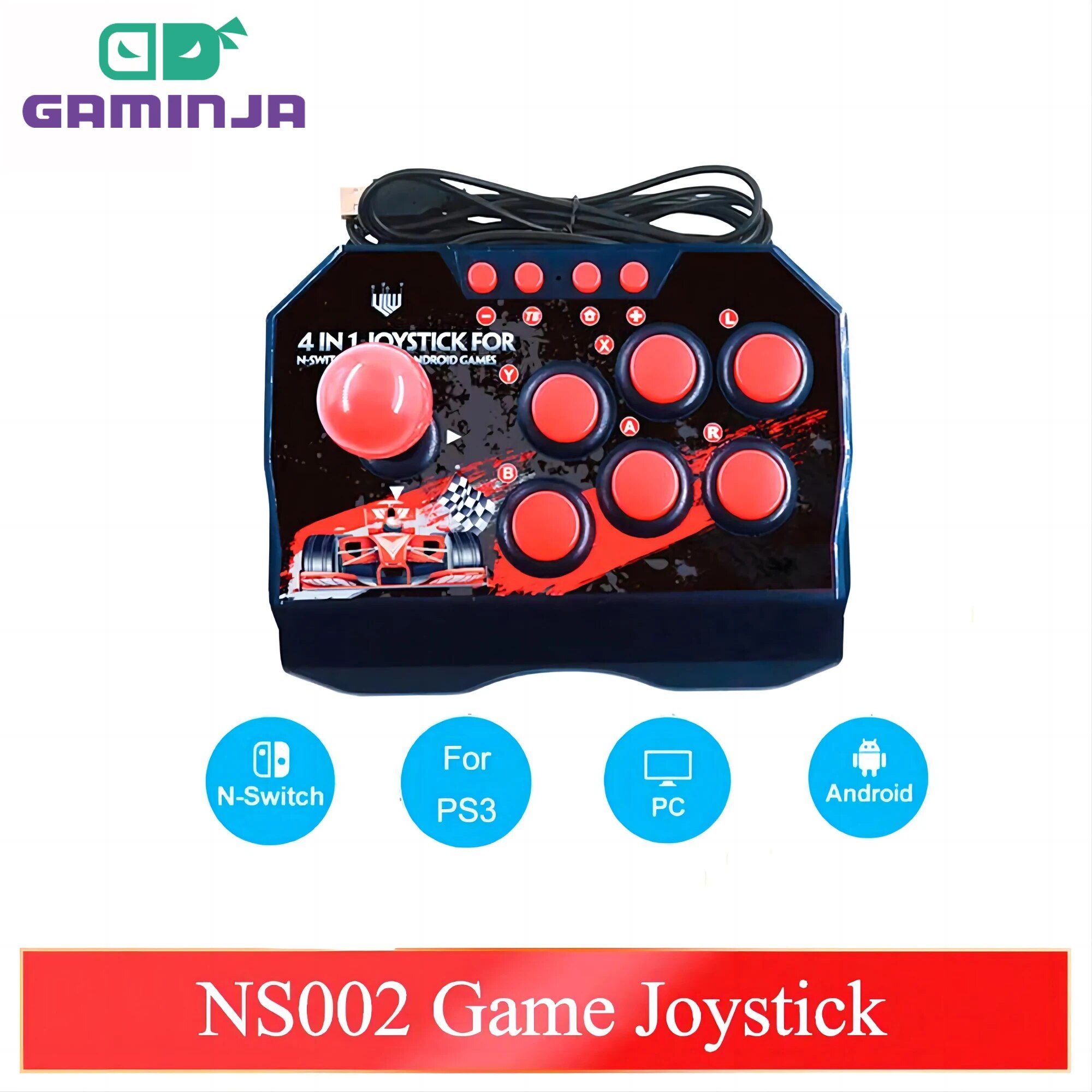 Retro Gaming Tablet - GAMINJA NS002 4 en 1 Retro