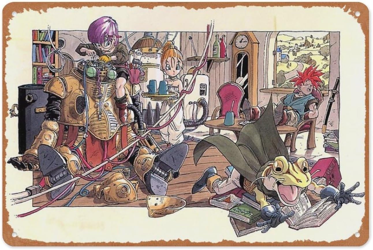 Retro Gaming Fun - Letrero de metal de juego retro