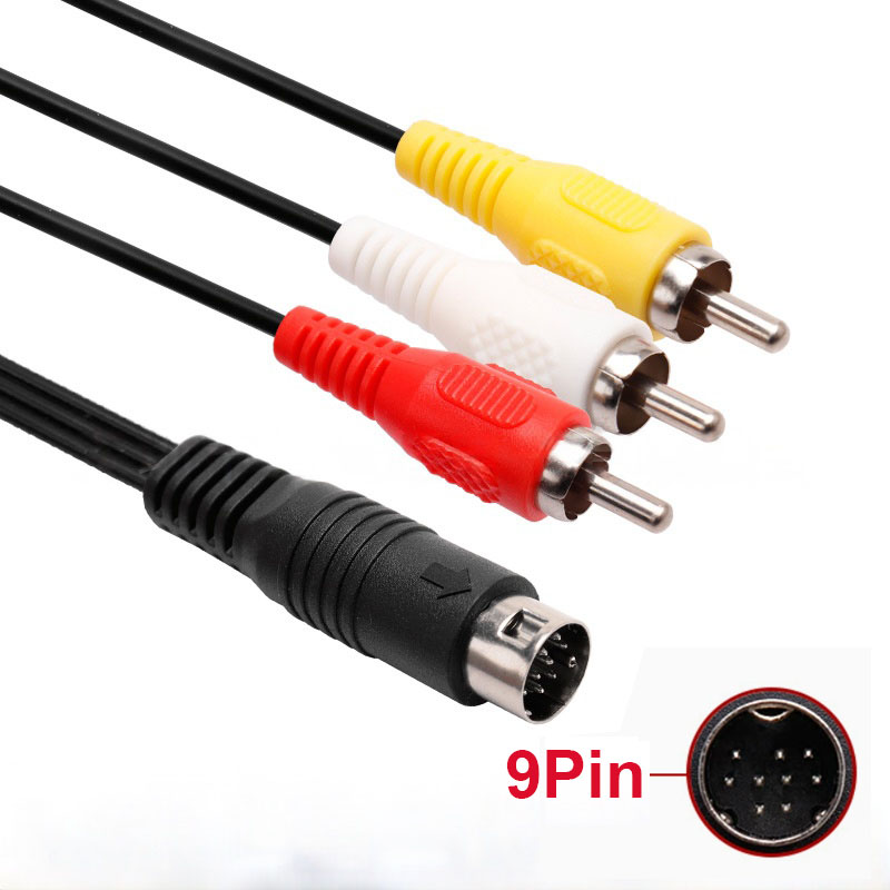 Retro Gaming Cables - Cable AV de 1,8 m para