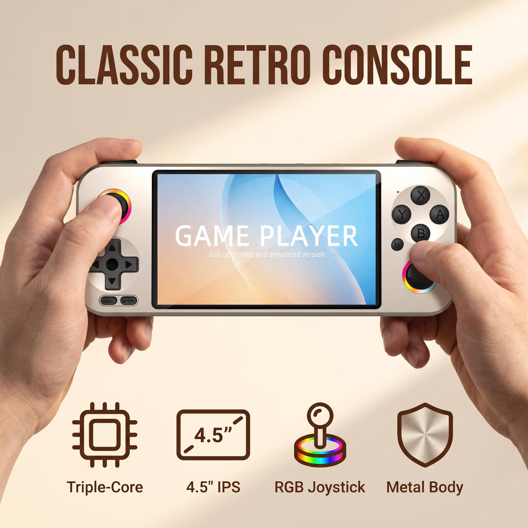 Retro Gaming Tablet - Dispositivo de Juego Portátil Linux, Consola
