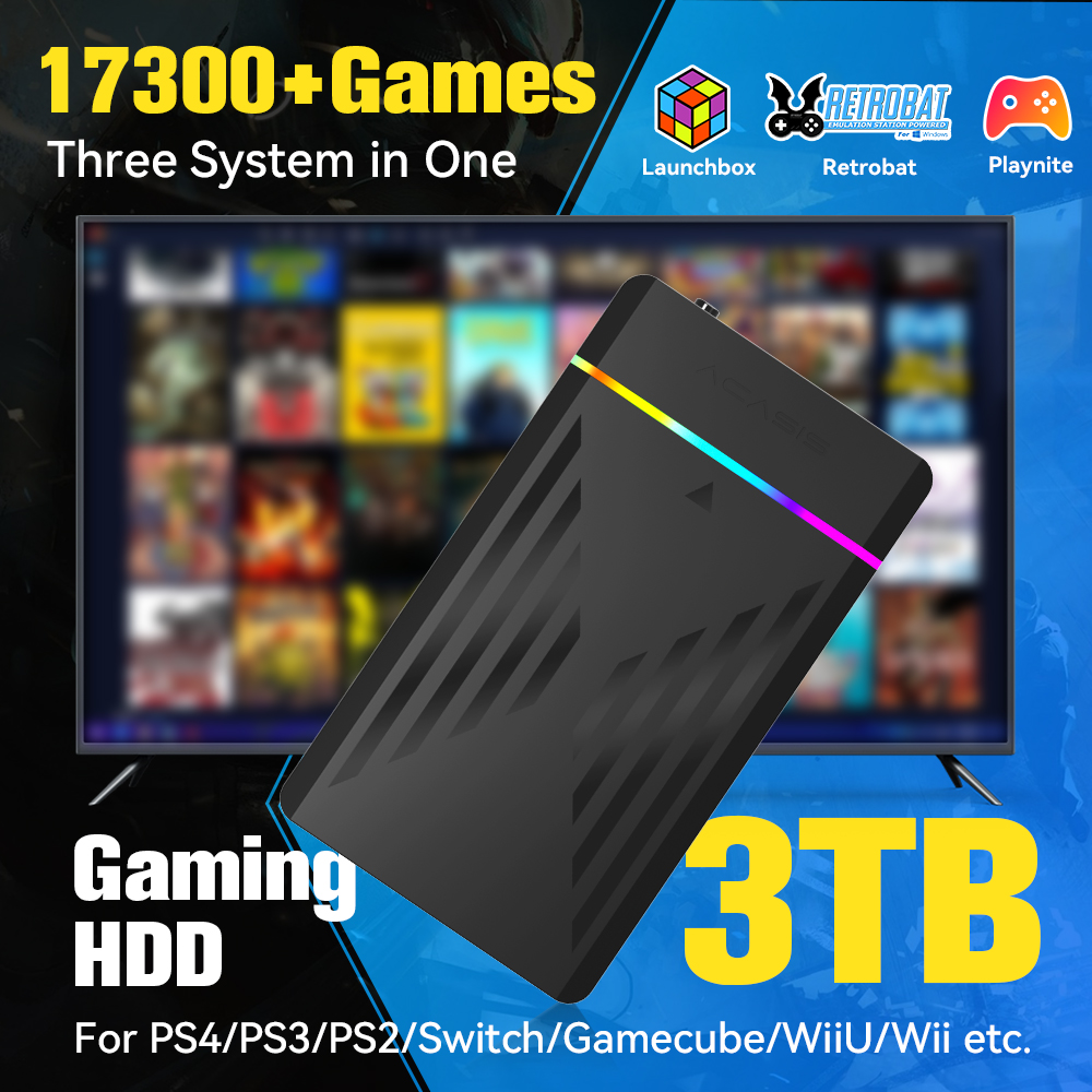 Retro Gaming Tablet - Consola de juegos Retro portátil HDD