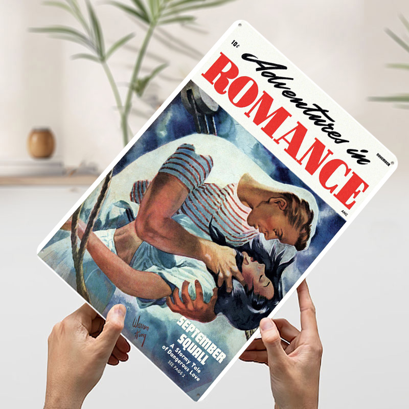 Póster de metal ADVENTURES IN  - Retro Gaming At reseña y precio