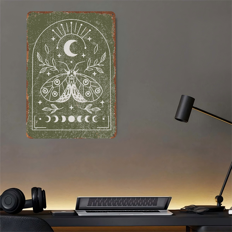 Póster de Polilla y Luna, Letr - Retro Gaming At reseña y precio
