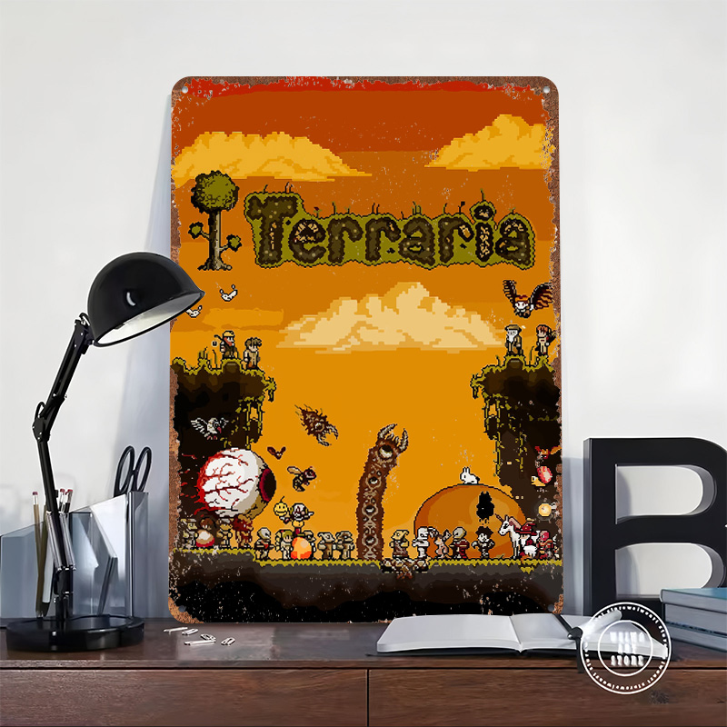 Póster Impreso del Juego Terra - Retro Gaming At reseña y precio