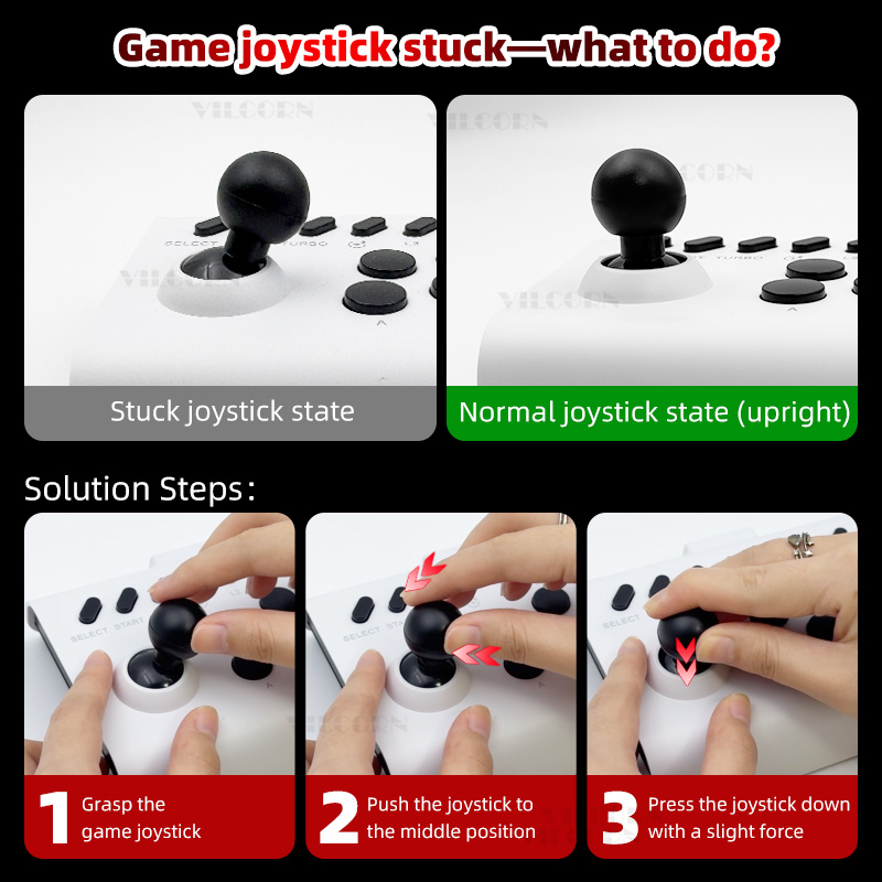 VILCORN Y01 Joystick Inalámbri - Retro Gaming Usb Stick reseña y precio