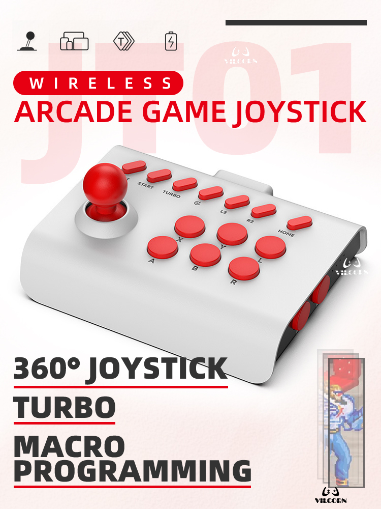VILCORN Y01 Joystick Inalámbri - Retro Gaming Usb Stick reseña y precio