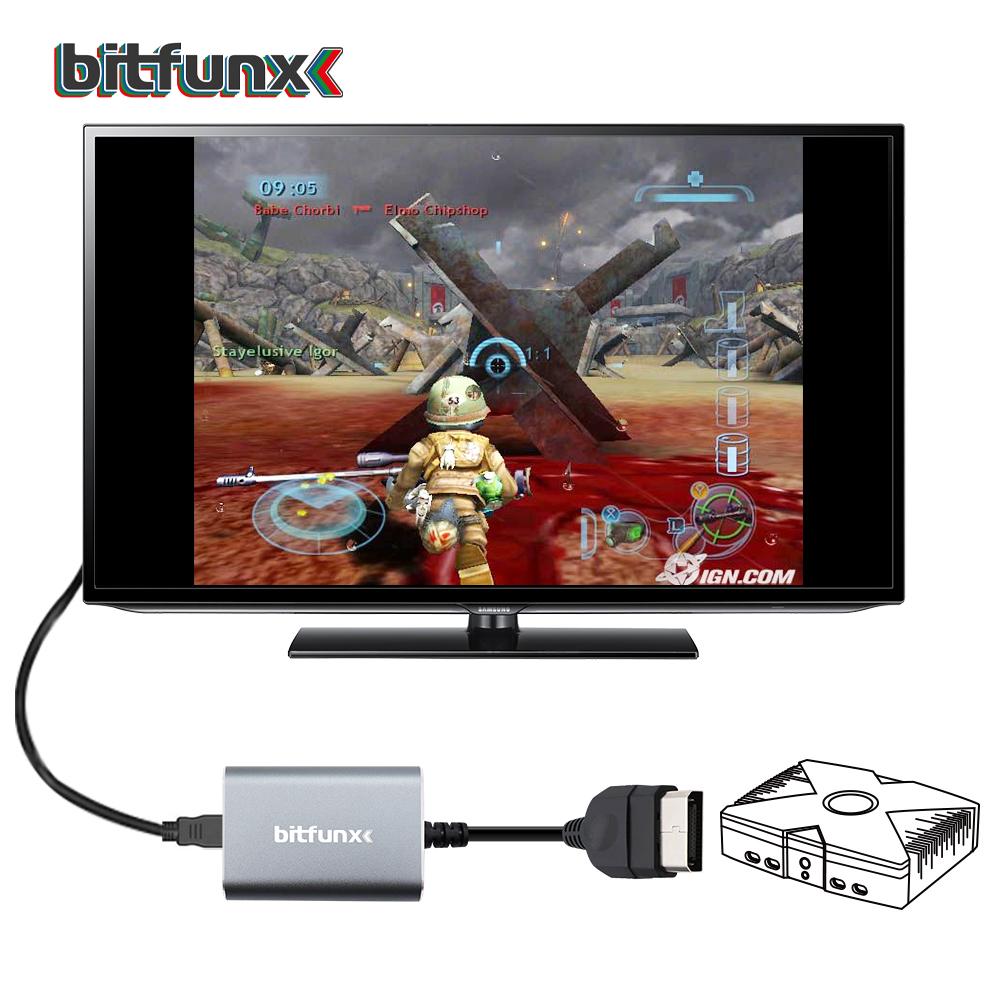 Bitfunx HDMI ™   Adaptador par - Retro Gaming Cables reseña y precio