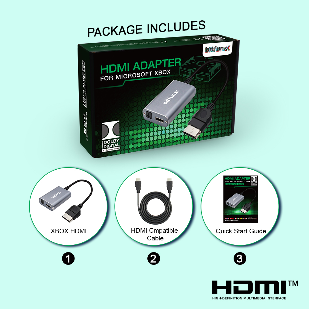 Bitfunx HDMI ™   Adaptador par - Retro Gaming Cables reseña y precio