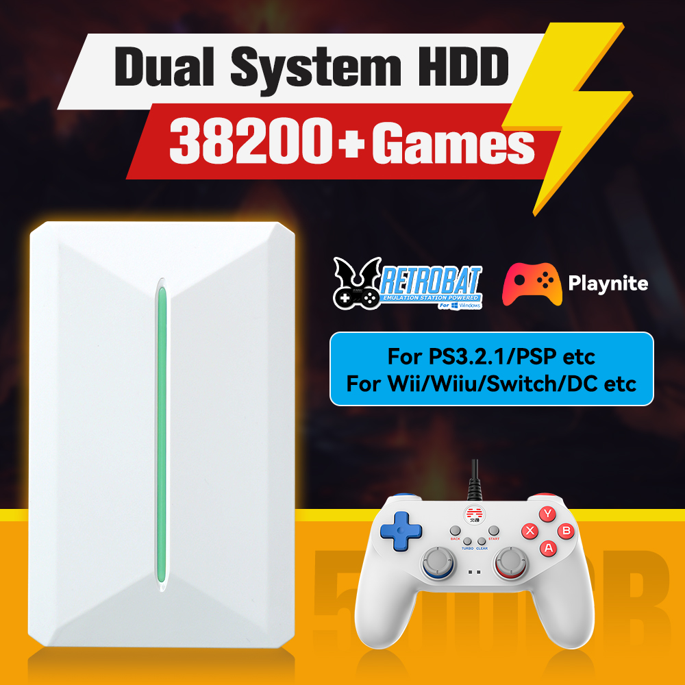 Retrobat & Playnite System HDD - Retro Gaming Emulator reseña y precio