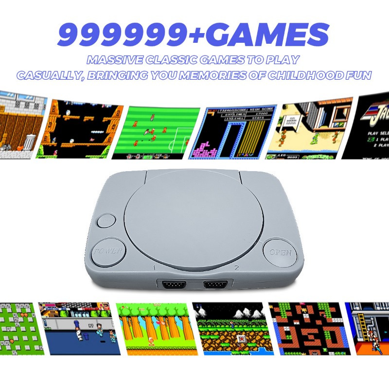 Diseño de consola enchufable F - Retro Gaming Fun reseña y precio