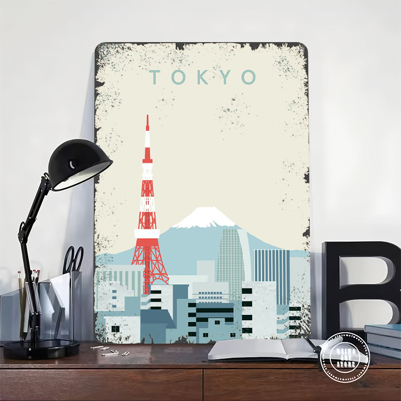 Póster de Tokio Retro, Letrero - Retro Gaming At reseña y precio