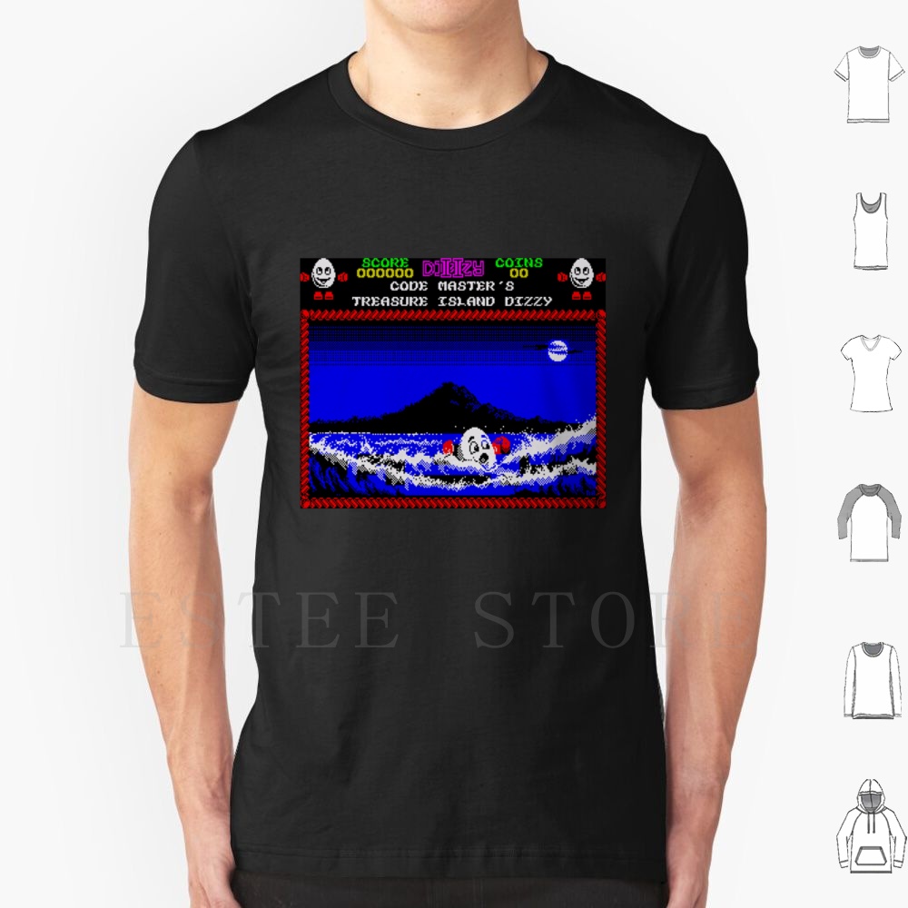 Camiseta con motivos de Treasu - Retro Gaming Island reseña y precio