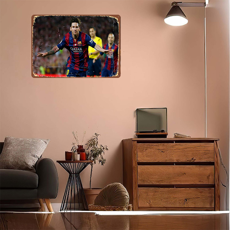 Póster Impreso de Fútbol de Li - Retro Gaming At reseña y precio