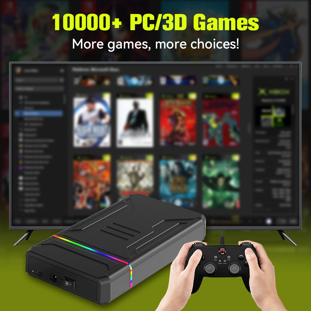 Consola de videojuegos HDD JMa - Retro Gaming Emulator Console reseña y precio