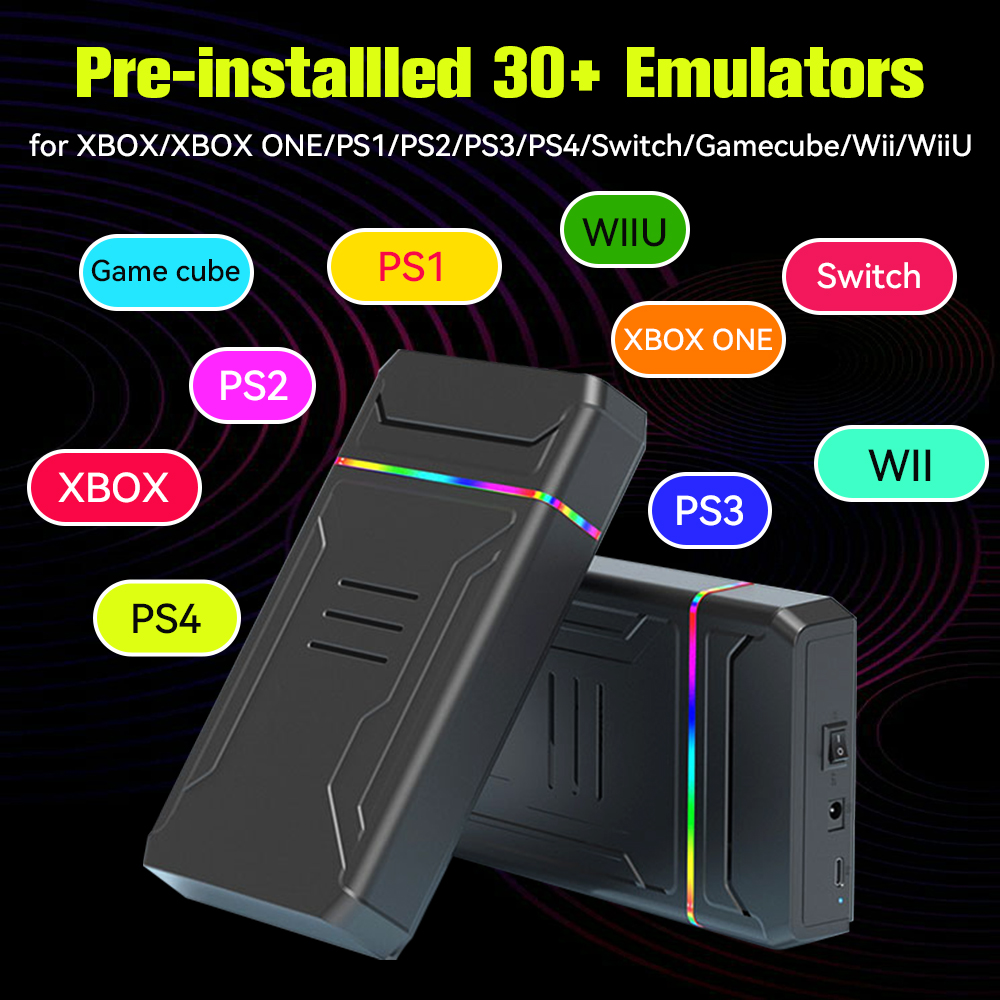 Consola de videojuegos HDD JMa - Retro Gaming Emulator Console reseña y precio