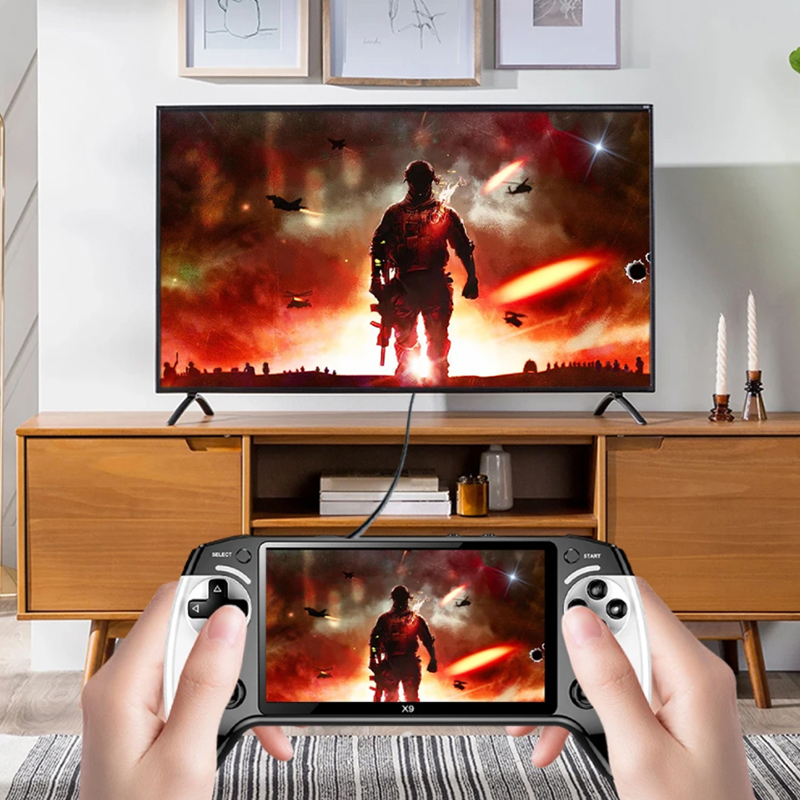 Consola de Juegos Portátil X9  - Retro Gaming Emulator Console reseña y precio