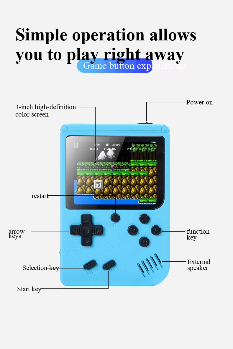 NUEVA Consola de Videojuegos R - Retro Gaming Emulator reseña y precio