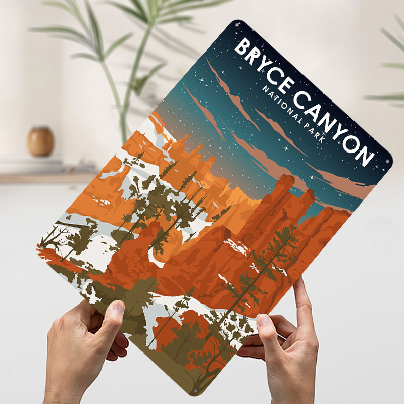 Póster impreso de Bryce Canyon - Retro Gaming At reseña y precio