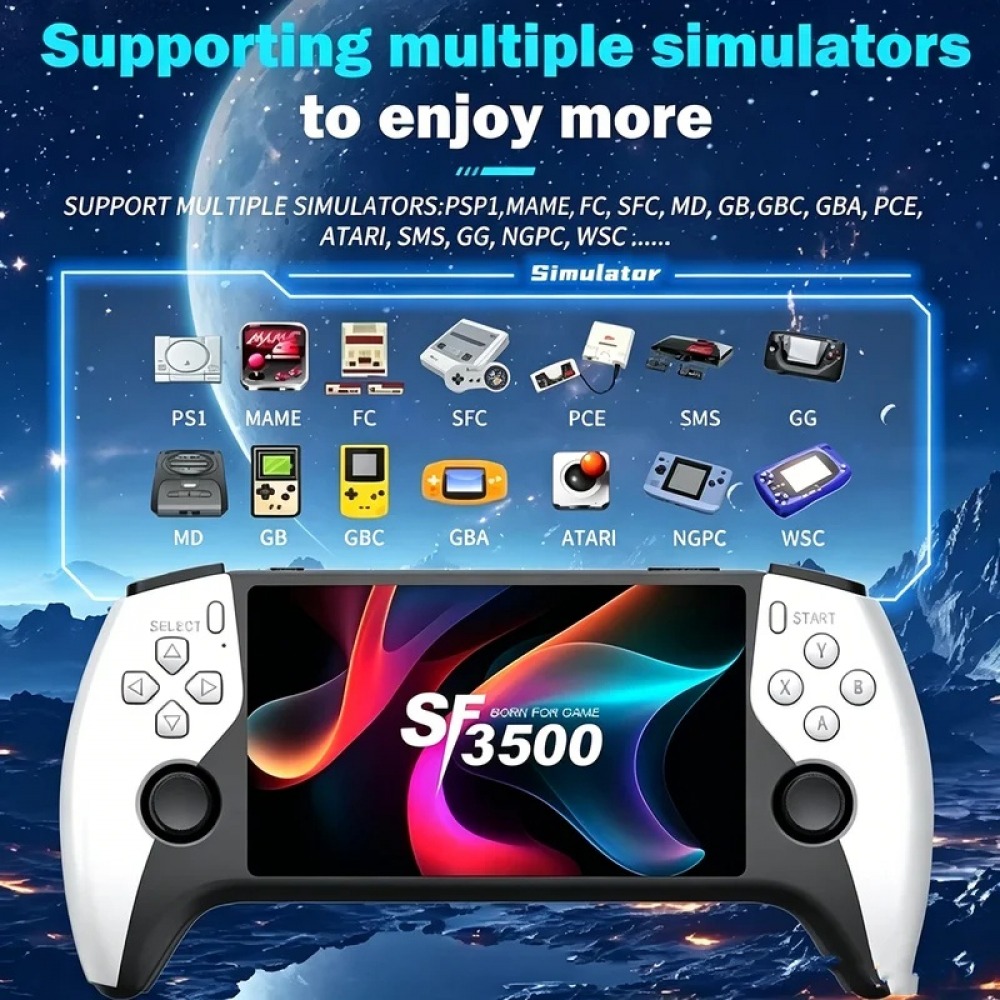 Consola de juegos portátil SF3 - Retro Gaming Tablet reseña y precio