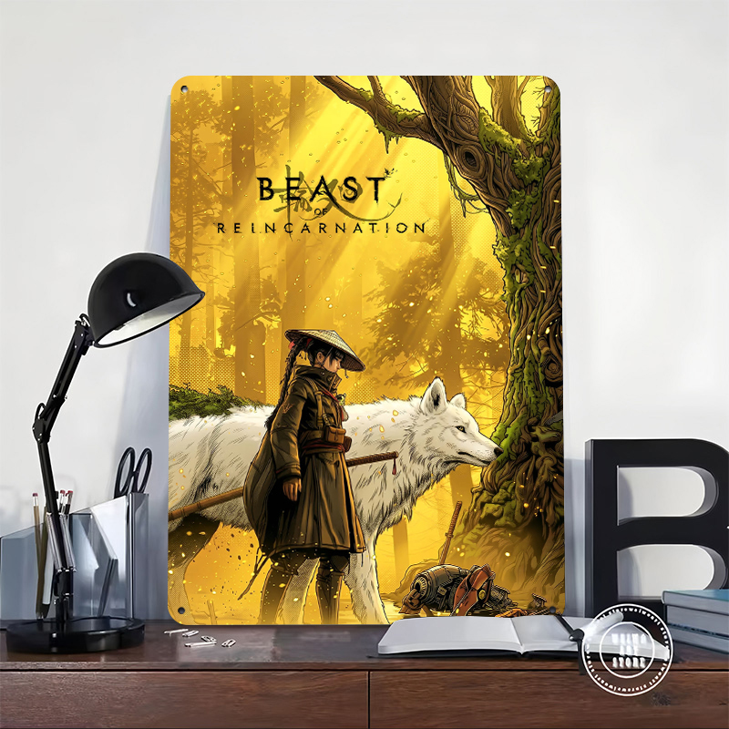 Póster impreso de Beast of Rei - Retro Gaming At reseña y precio