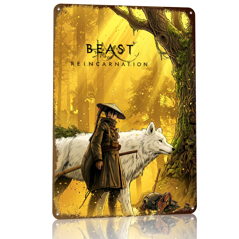 Póster impreso de Beast of Rei - Retro Gaming At reseña y precio