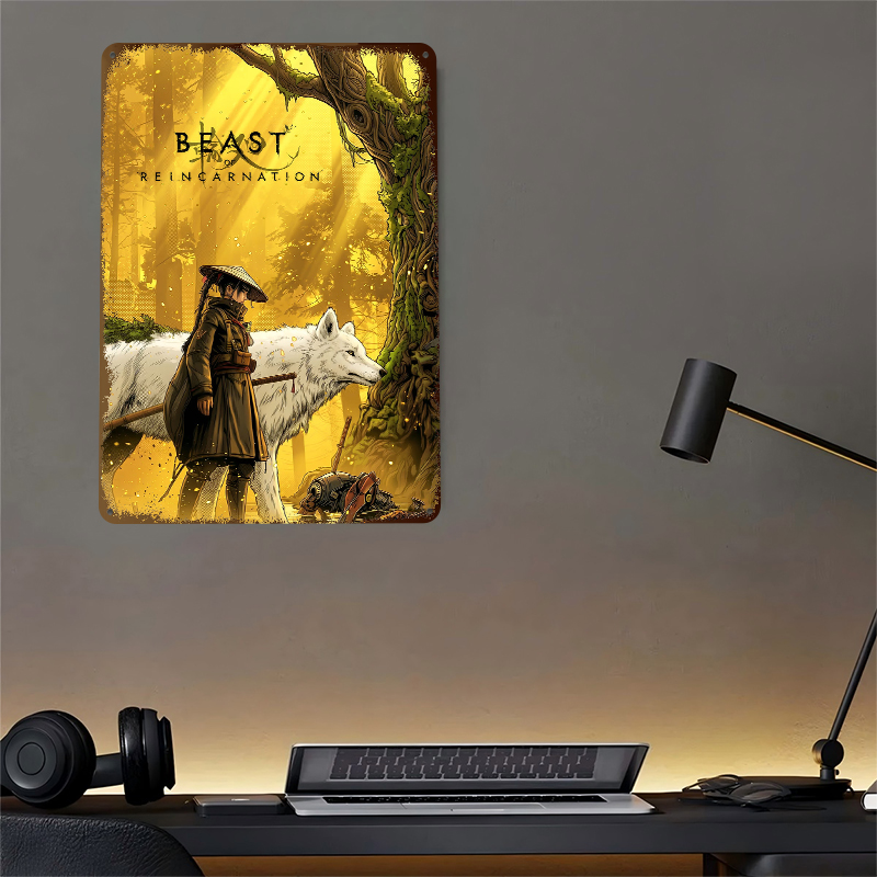 Póster impreso de Beast of Rei - Retro Gaming At reseña y precio