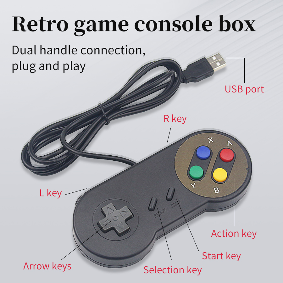 Mando de Juego USB Plug and Pl - Retro Gaming Raspberry Pi 3 reseña y precio